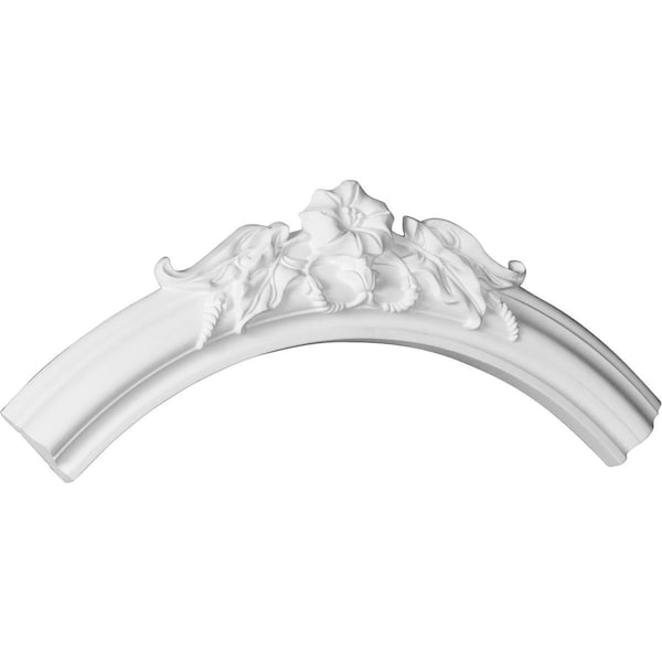 28 3/4OD X 23 5/8ID X 2 5/8W X 7/8P Flower Ceiling Ring (1/4 Of Complete Circle)